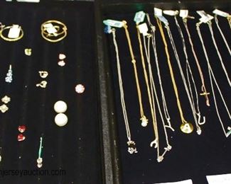  Large Selection of Marked 925 Silver Necklaces, Earrings, and Charms

Auction Estimate $30-$80 – Located Glassware 
