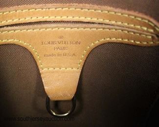  Authentic “Louis Vuitton” Ellipse Monogram SD 0040 “Bowler” Purse

Auction Estimate $500-$1000 – Located Glassware 