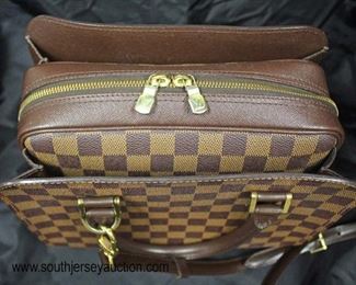  Authentic “Louis Vuitton” Limited Edition Brown Canvas Damier Ebene VI 0061 Purse

Auction Estimate $800-$1500 – Located Glassware 