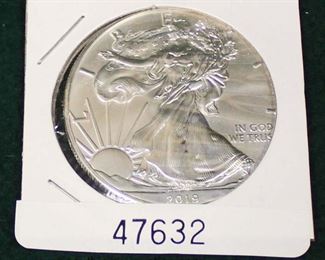  United States 2019 Silver American Eagle Dollar

Auction Estimate $20-$50 – Located Glassware

  