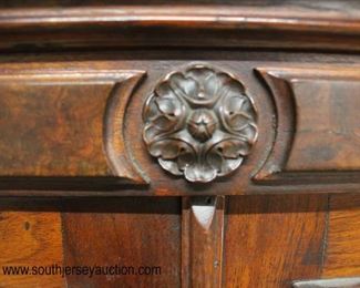 ANTIQUE Walnut Victorian Carved 2 Door 2 Drawer Bookcase
Auction Estimate $300-$600 – Located Inside