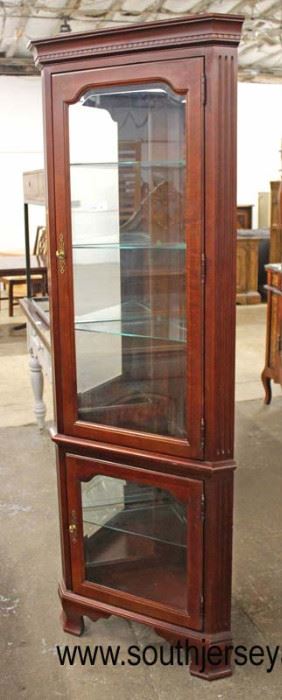  Mahogany “Furnitureland South” 2 Door Corner Display Cabinet

Auction Estimate $200-$400 – Located Inside 