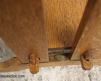  ANTIQUE “Roycroft Furniture” Mission Oak 3 Shelf Table, East Aurora, NY

Auction Estimate $200-$400 – Located Inside 