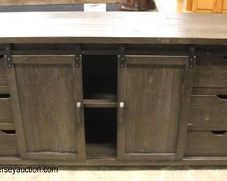  NEW Rustic Style Contemporary 2 Sliding Door 6 Drawer Media Cabinet

Auction Estimate $200-$400 – Located Inside 