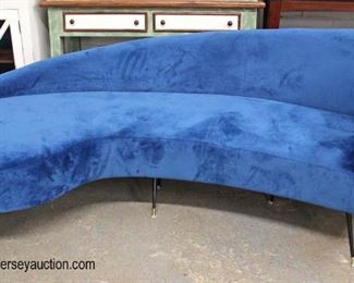 NEW Contemporary Blue Velour Modern Design Sofa
Auction Estimate $300-$600 – Located Inside