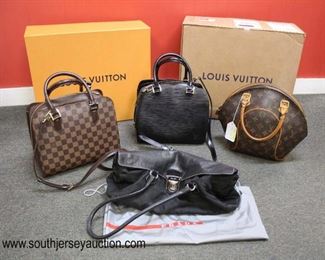 Great Selection of Gently Used Good Shape Name Brand Purses of the Name Brand purses of Louis Vuitton and PRADA