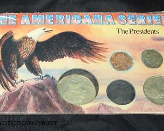  “The Americana Series” The Presidents Coins

Auction Estimate $5-$10 – Located Glassware 