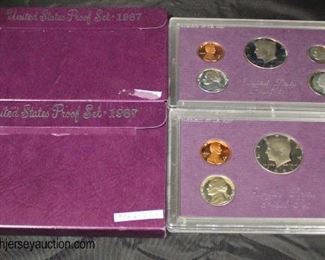  (2) United States 1987 Proof Sets

Auction Estimate $10-$20 – Located Glassware 