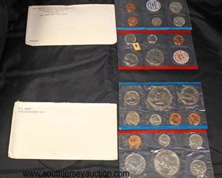  5 Sets of 2 per Envelope United States Uncirculated Mint Sets including: 1968, 1969, 1970, 1972 and 1974

Auction Estimate $50-$100 – Located Glassware 