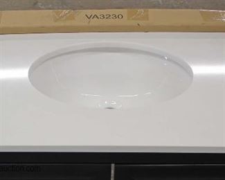  NEW 30” Marble Top 2 Door 2 Drawer Bathroom Vanity with Backsplash

Auction Estimate $200-$400 – Located Inside 