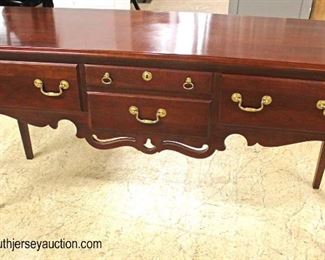  SOLID Cherry “Pennsylvania House Furniture” Queen Anne 4 Drawer Buffet

Auction Estimate $200-$400 – Located Inside

  