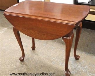 SOLID Cherry “Pennsylvania House Furniture” Queen Anne Drop Side Lamp Table
Auction Estimate $50-$100 – Located Inside