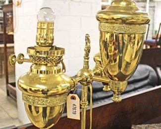  Brass Electrified Kerosene Double Arm Student Lamp

Auction Estimate $50-$100 – Located Inside

 

  