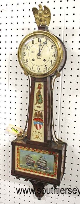  “Chelsea” Banjo Clock with Brass Eagle Finial

Auction Estimate $100-$300 – Located Inside 