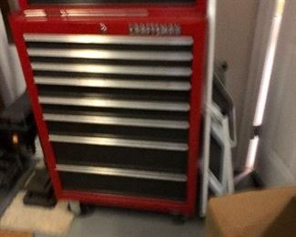 craftsman tool cabinet two layer 
 $ 100.00