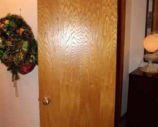 interior doors, various sizes; hollowware veneer like this one