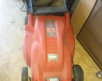 Working electric mower (light in weight)