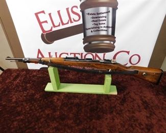 WW2 German Mauser K-98 Rifle with Original Sling(8mm/Reblued/Permit or Concealed/Carry Required for Purchase)
