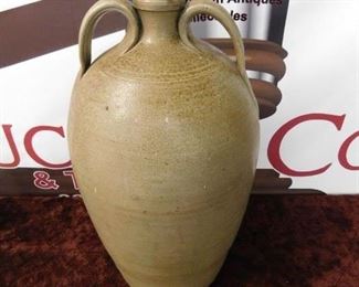 M.R. Moffitt Two Handle North Carolina Pottery Jug
