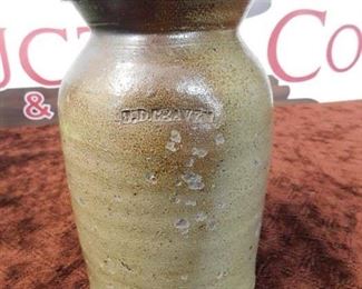 Small Signed J.D. Craven Storage Jar with Lid