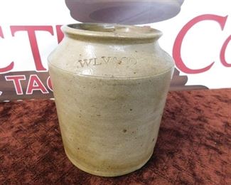 WLV & Co. Pottery Storage Jar