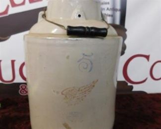 Old 5 Gallon Red Wing Crock
