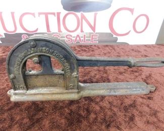 Old Brown and Williamson Tobacco Company Cutter