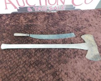 Broad Axe/Cane Cutter