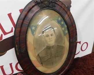 World War One Framed Soldier Photograph