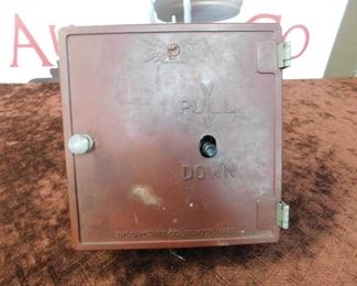 Old Bakelite Alarm Box