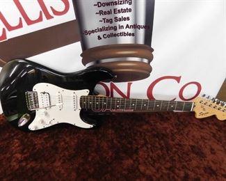 Small Fender Squier Electric Guitar