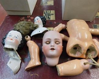 More Antique Doll Parts