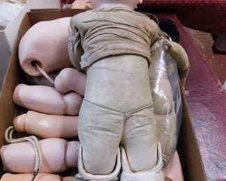 Antique Doll Parts
