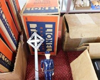Lionel 1045 Operating Watchman in Original Box
