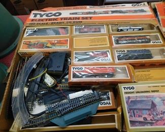 Tyco HO Train Set