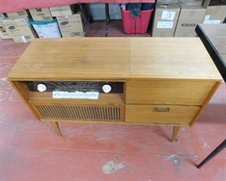 Loewe Opta Cabinet Stereo/Record Player Combo(Mid-century)