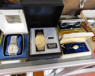 Mens Watches(Hamilton, Bulova)