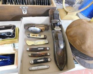 Assorted Pocketknives/Sheath Kn
