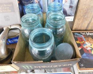 Blue Ball Jars