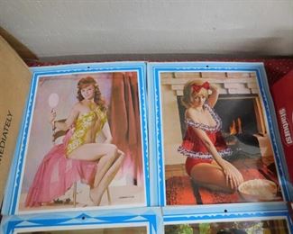 Risque Calendar Toppers