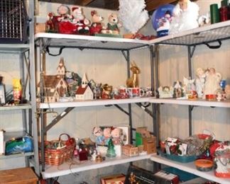 Christmas and Holiday Items, North Pole Display, Angels, Buildings, Churches, Pumpkins, Lights, More