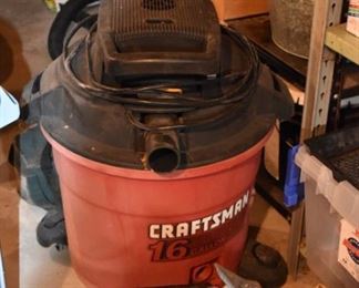 Craftsman Shop Vac, Paint Supplies