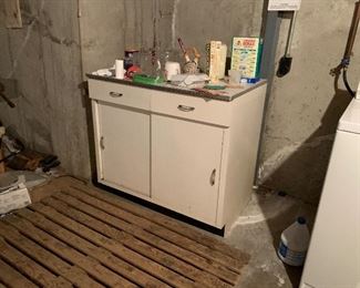Nice mid century workbench