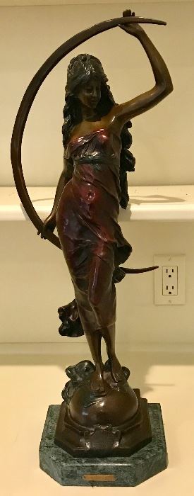 August Moreau bronze