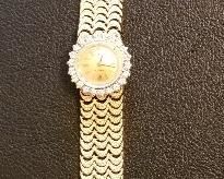 Vintage ladies Rolex. 14K with diamonds