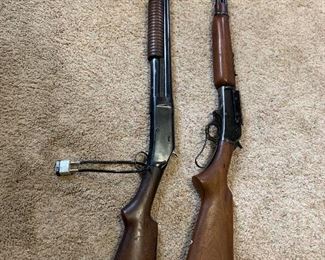 Marlin 30-30
Winchester 12 ga