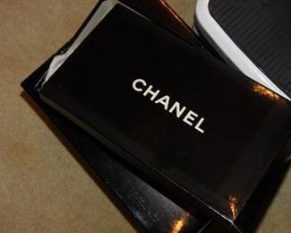 we did find a pair of Chanel shoes...