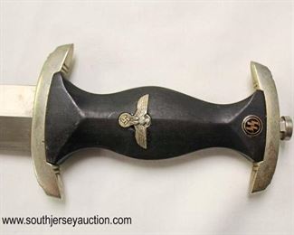 Lot 1: SS service dress dagger model 1933 ordinance 08736 E.F Horster