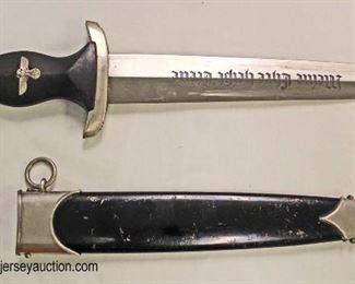 Lot 1: SS service dress dagger model 1933 ordinance 08736 E.F Horster
