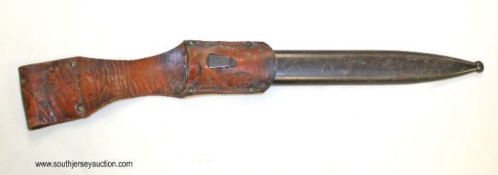 Lot 3: Mauser bayonet with a scabbard 9827